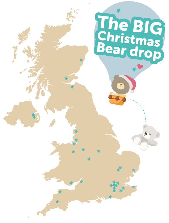 Big Bear Drop Map