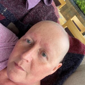 "It's taken me a long time to emotionally deal with being told I have cancer." 