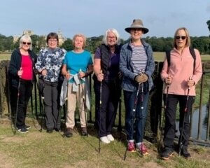 Nordic walking Thoresby beginners group