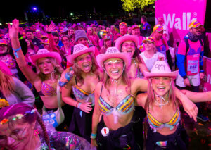 Walk the Walk charity runs annual Moonwalks to raise funds to support research, care and support for breast cancer