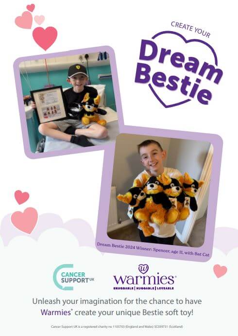 2026 Create Your Dream Bestie competition entry form - front cover Entry form for Create Your Dream Bestie 2026 competition