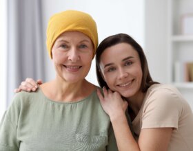 Woman,With,Cancer,And,Her,Daughter,At,Home
